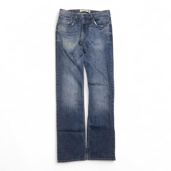 Wrangler Jeans – Blue Classic Fit Straight Leg Stretch Denim - Picture 1 of 5